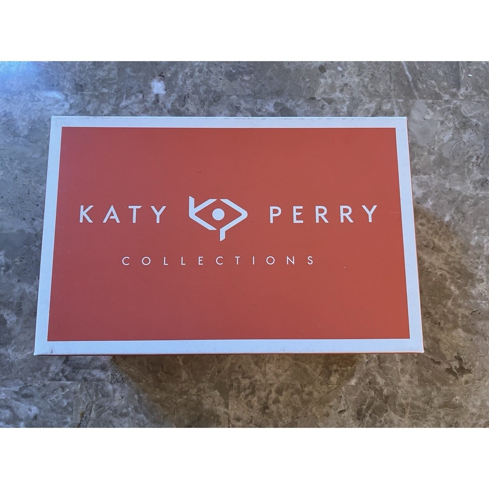 Silver Floral Strappy Heel Women's Size 6.5 NEW NIB Katy Perry Summer Spring Fun - Picture 4 of 6